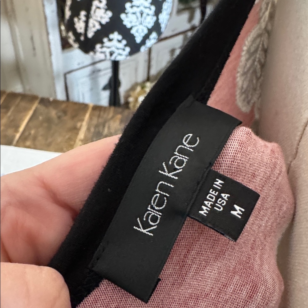 Karen Kane Red, White & Black Floral Maxi Dress - Picture 2 of 5